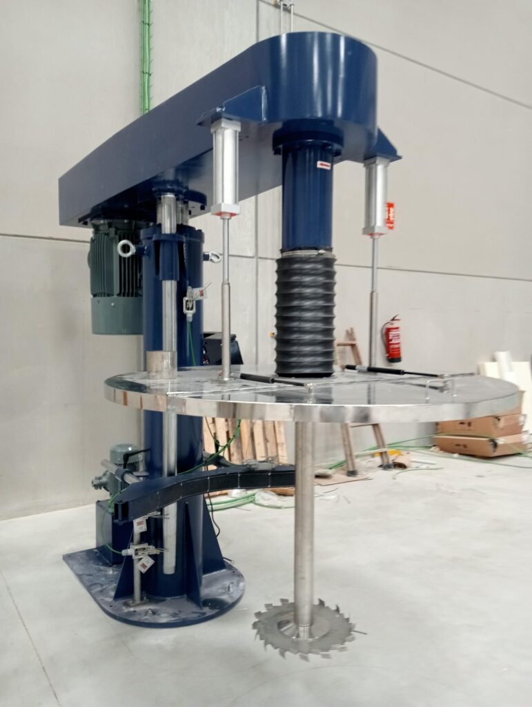 high speed mixers for coatings and inks